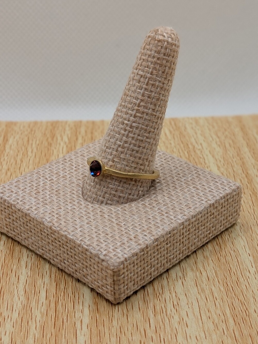 Matte Gold Ring - Picture 2 of 5